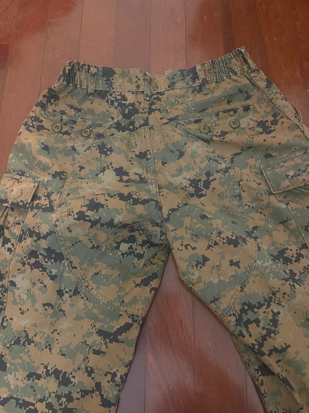 USMC Woodland MARPAT Cargo Pants Approx 32x30 - Picture 9 of 11